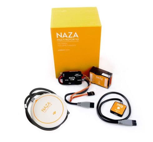 NAZA M V2 flight controller bundled with its GPS and compass module